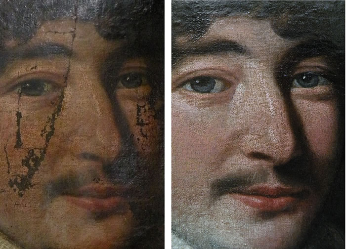 Restauration peinture XVIIème siècle - Restauration tableau ancien