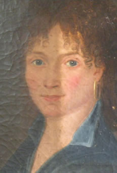 Example of the cleaning of the painting