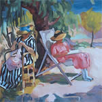 Copy of a painting after Henri Lebasque