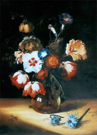 Copies and reproductions of paintings : Bouquet of Flowers after Dirk de Bray