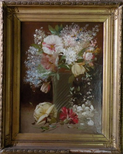 Paintings for sale  - Flowers - French School